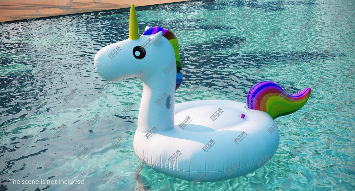 images/goods_img/2021040233/Inflatable Party Tube Swimming Unicorn 3D model/5.jpg